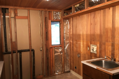 Kitchen paneling coming down
