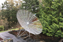 The large satellite dish