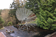 The large satellite dish